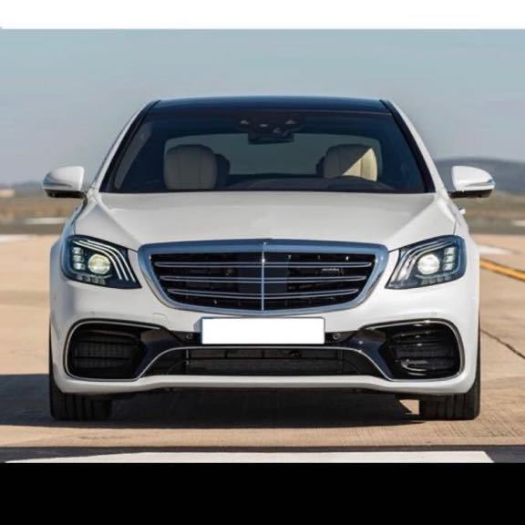  Benz W222 for previous term latter term look specification S63 front rear bumper latter term look head light tail set 