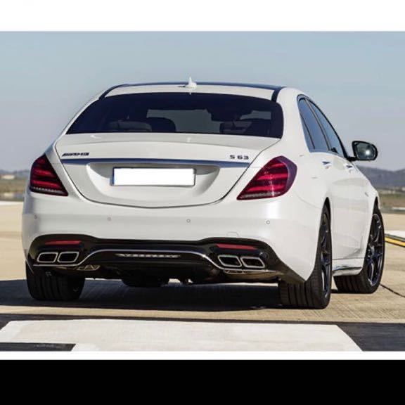  Benz W222 for previous term latter term look specification S63 front rear bumper latter term look head light tail set 