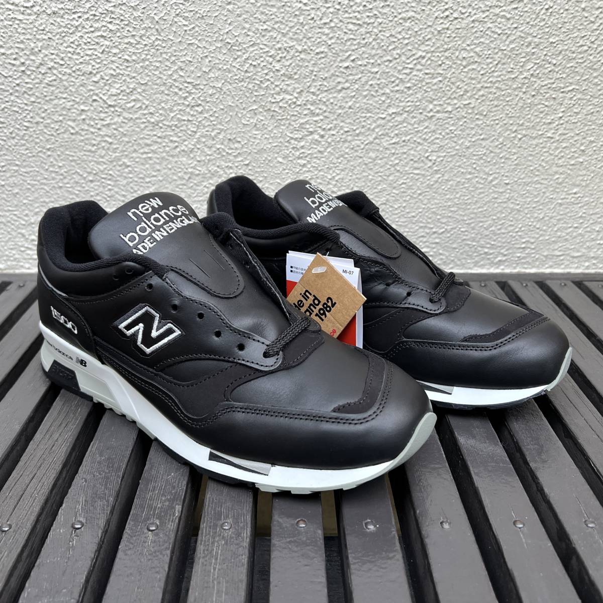 フットパトロール別注 限定260足 UK製 NEW BALANCE M576FPF BLACK US7