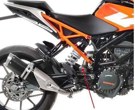 KTM デューク 125 390 250 DUKE RC125 RC390 2017 2018 2019 排気マフラー 中間 ミドルパイプ エキパイ（色：Blue）_画像3