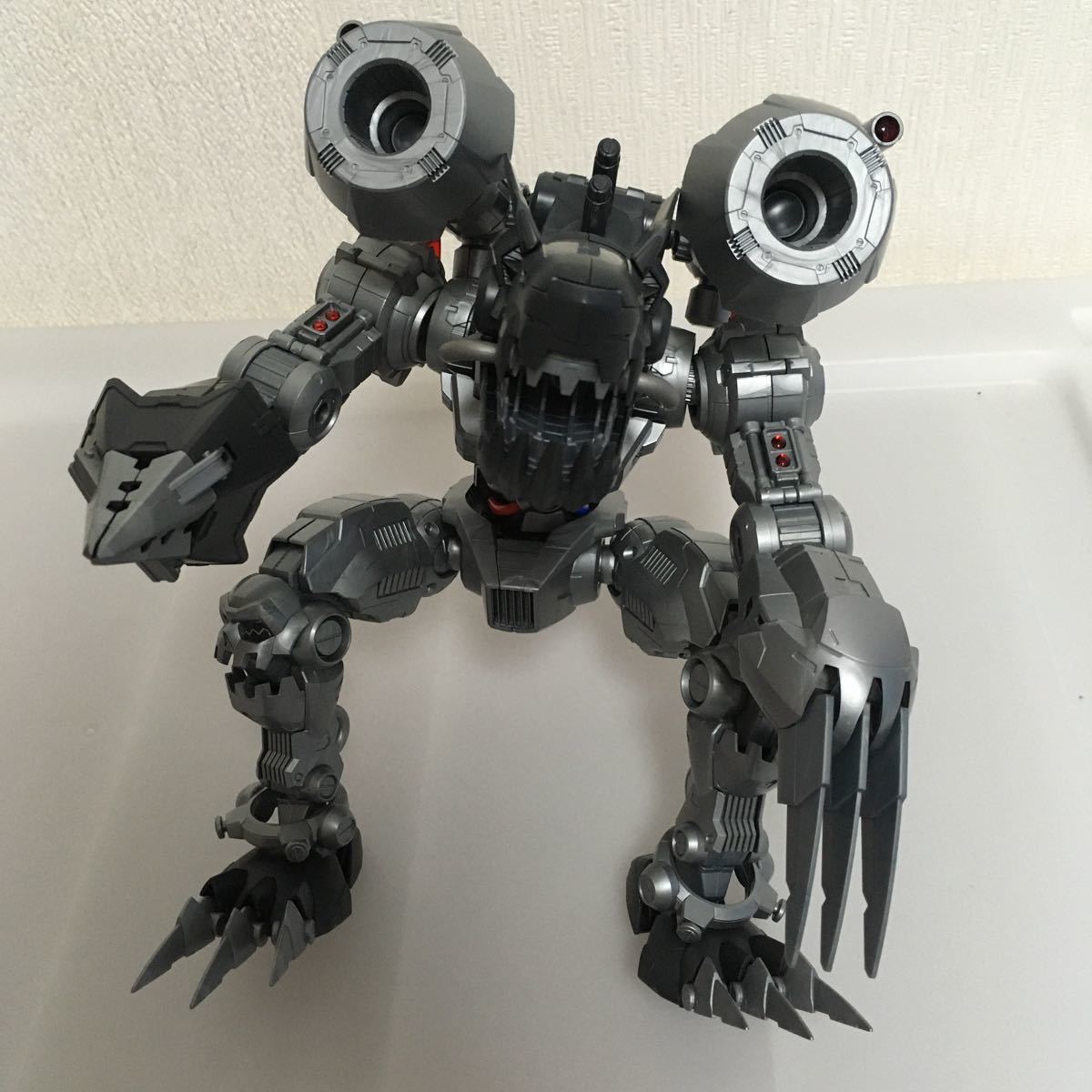プラモデル 完成品 デジモン ウォーグレイモン メタルガルルモン