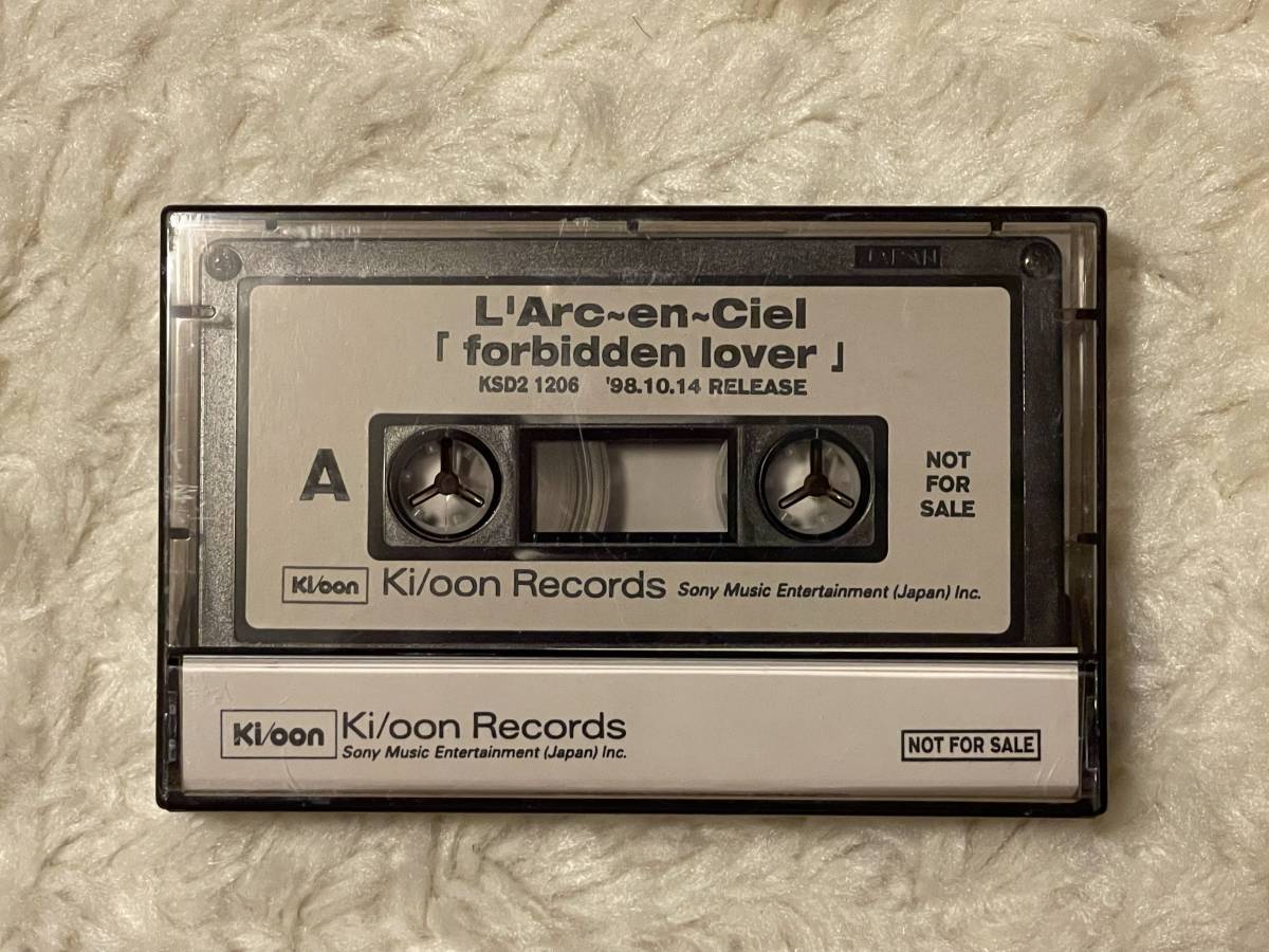非売品】L'Arc-en-Ciel プロモーションカセットテープ [forbidden