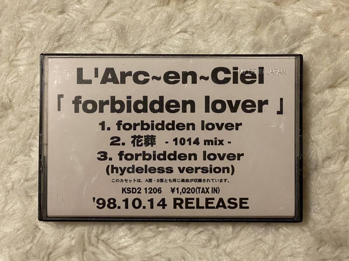 非売品】L'Arc-en-Ciel プロモーションカセットテープ [forbidden