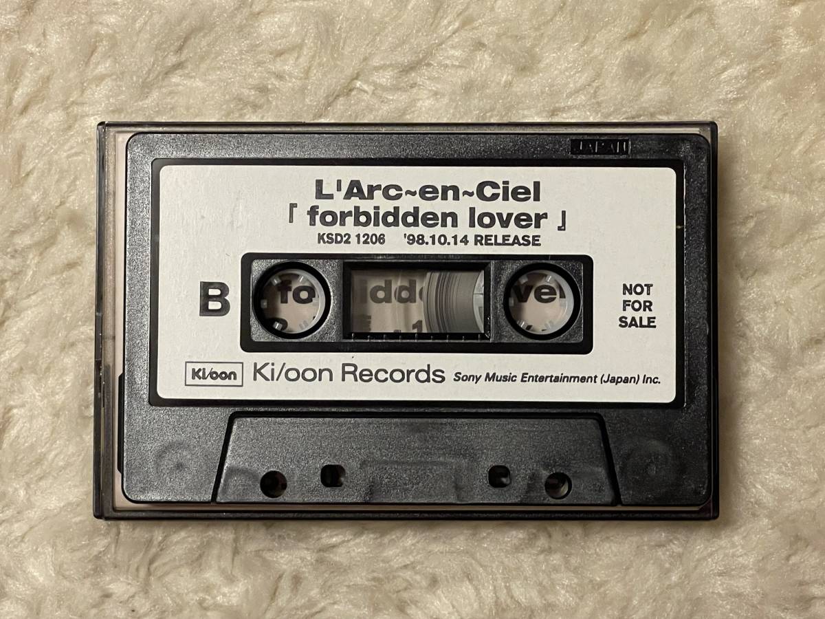 非売品】L'Arc-en-Ciel プロモーションカセットテープ [forbidden