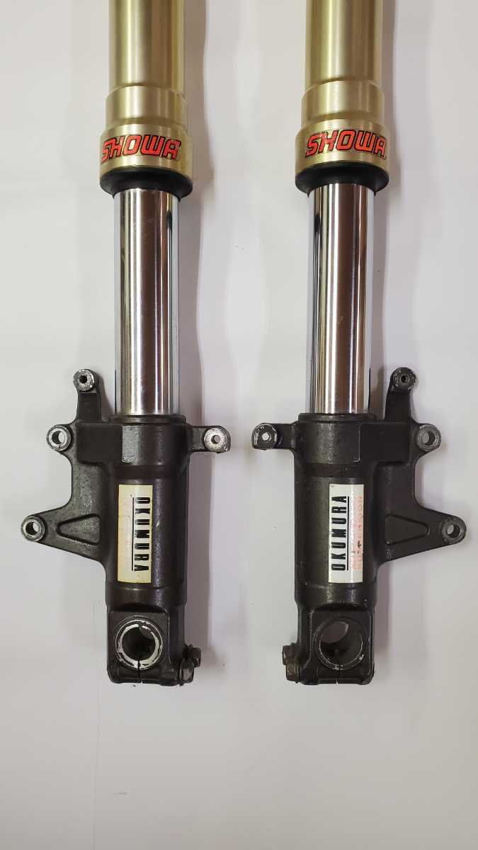 NSR250R MC21 MC28 倒立フォーク流用 RVF400 スクーデリアオクムラ