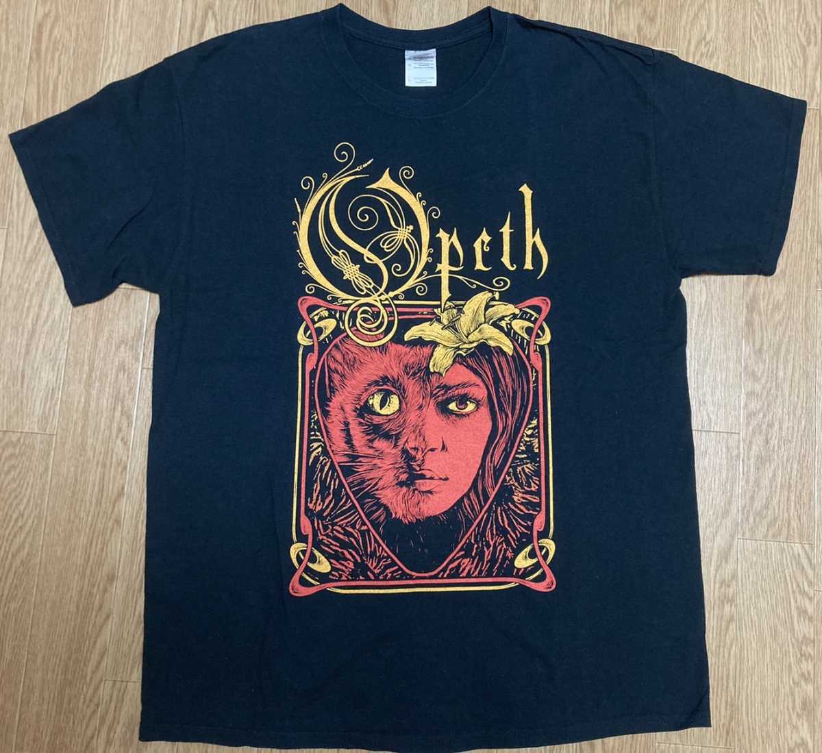 OPETH オフィシャルTシャツ Lサイズ オーペス プログレッシブ・デス・メタル_画像1