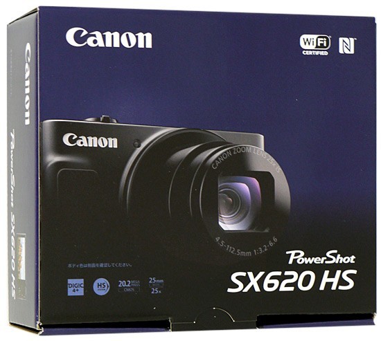 Canon製 PowerShot SX620 HS ホワイト 2020万画素 元箱あり umbandung