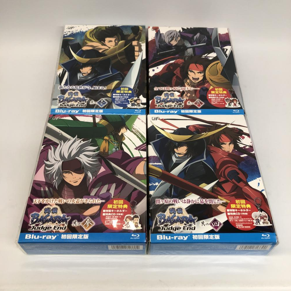 値段が激安 【中古】setBD）戦国BASARA 全4巻セット/BD End Judge 日本