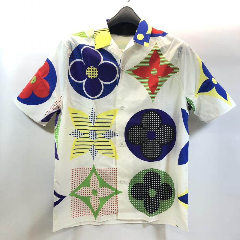 激安通販 【中古】ルイ・ヴィトン衣類 モノグラム アロハシャツ 半袖