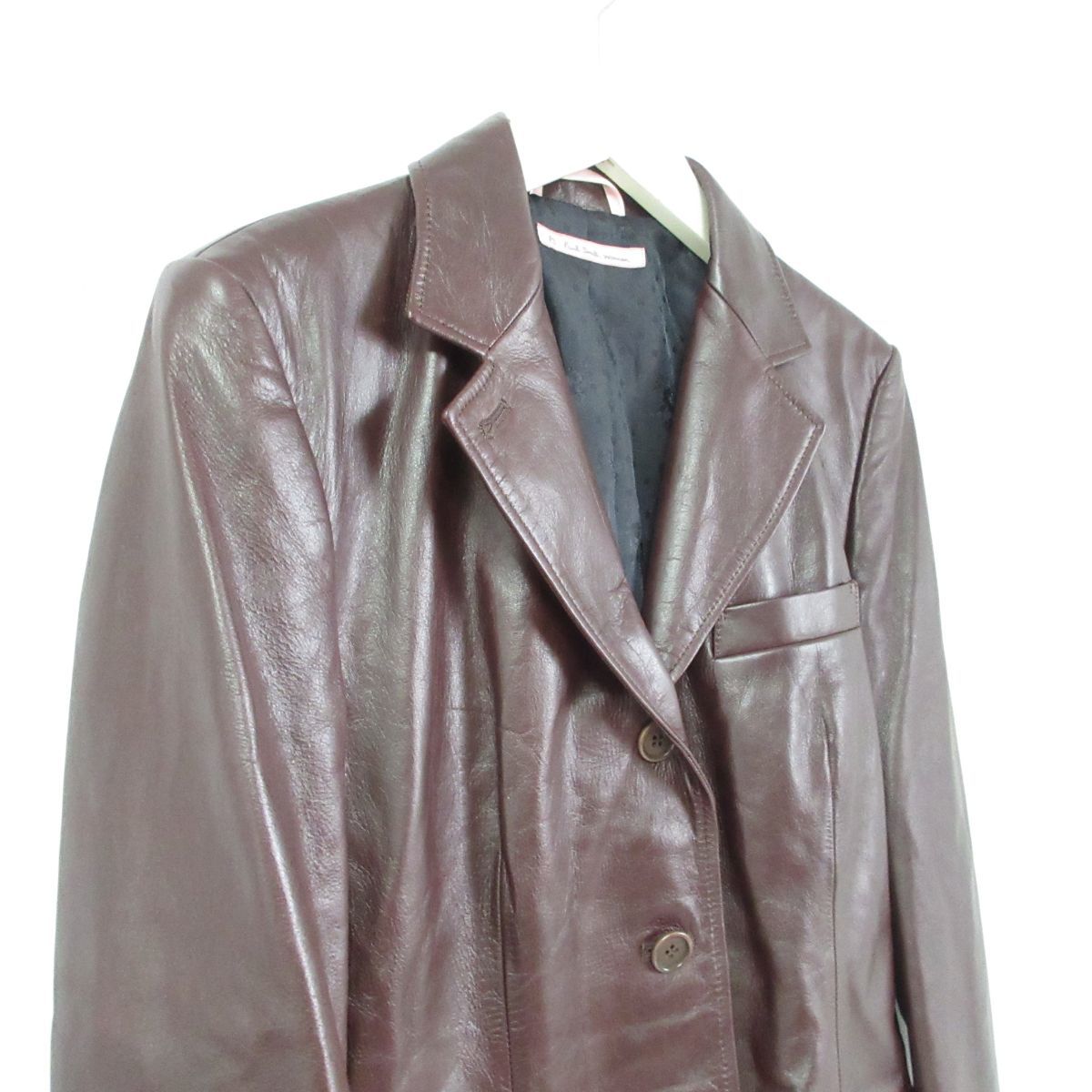 PS Paul Smith ピーエスポールスミス カウレザー 3B テーラード