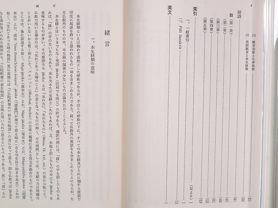 本生経類の思想史的研究　2冊函入 附篇本生経類照合全表共　改訂増補版　山喜房仏書林_画像3