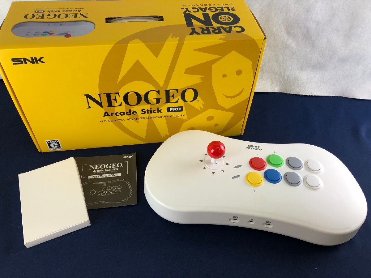 ☆未使用品☆ゲーム機 NEOGIO Arcade Stick PRO GM1D1X1900 SNK