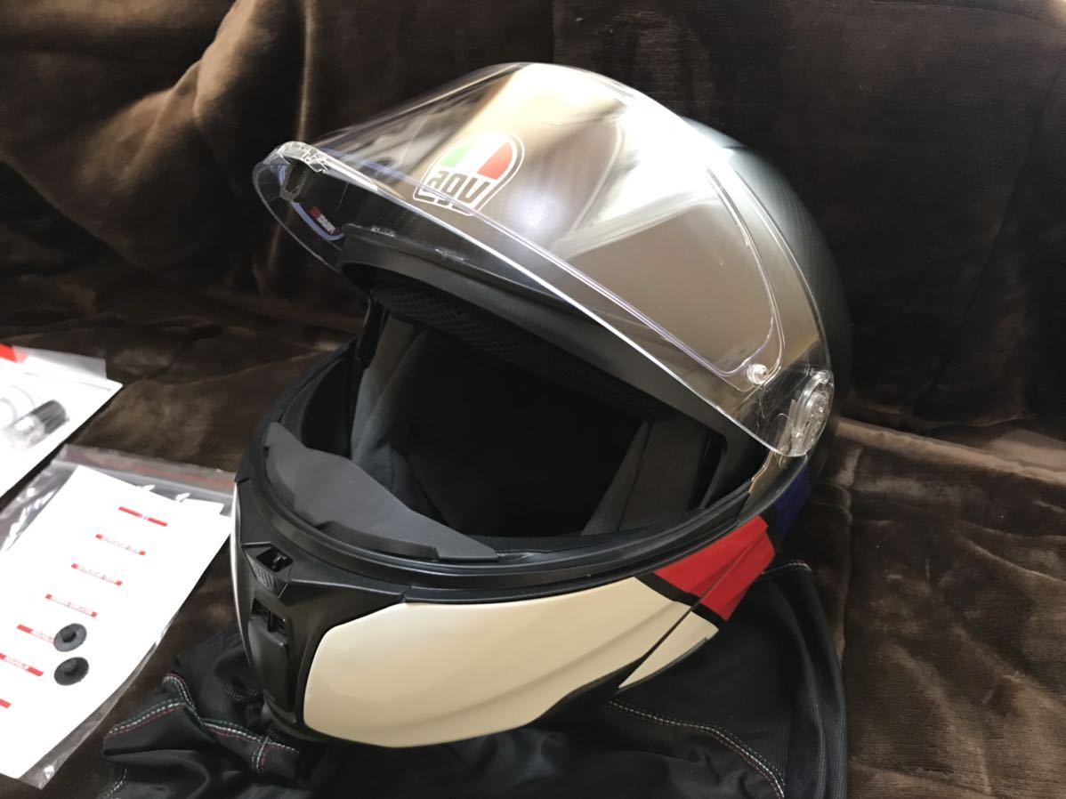 AGV SportModular Lサイズ カーボン製システムヘルメット フリップ