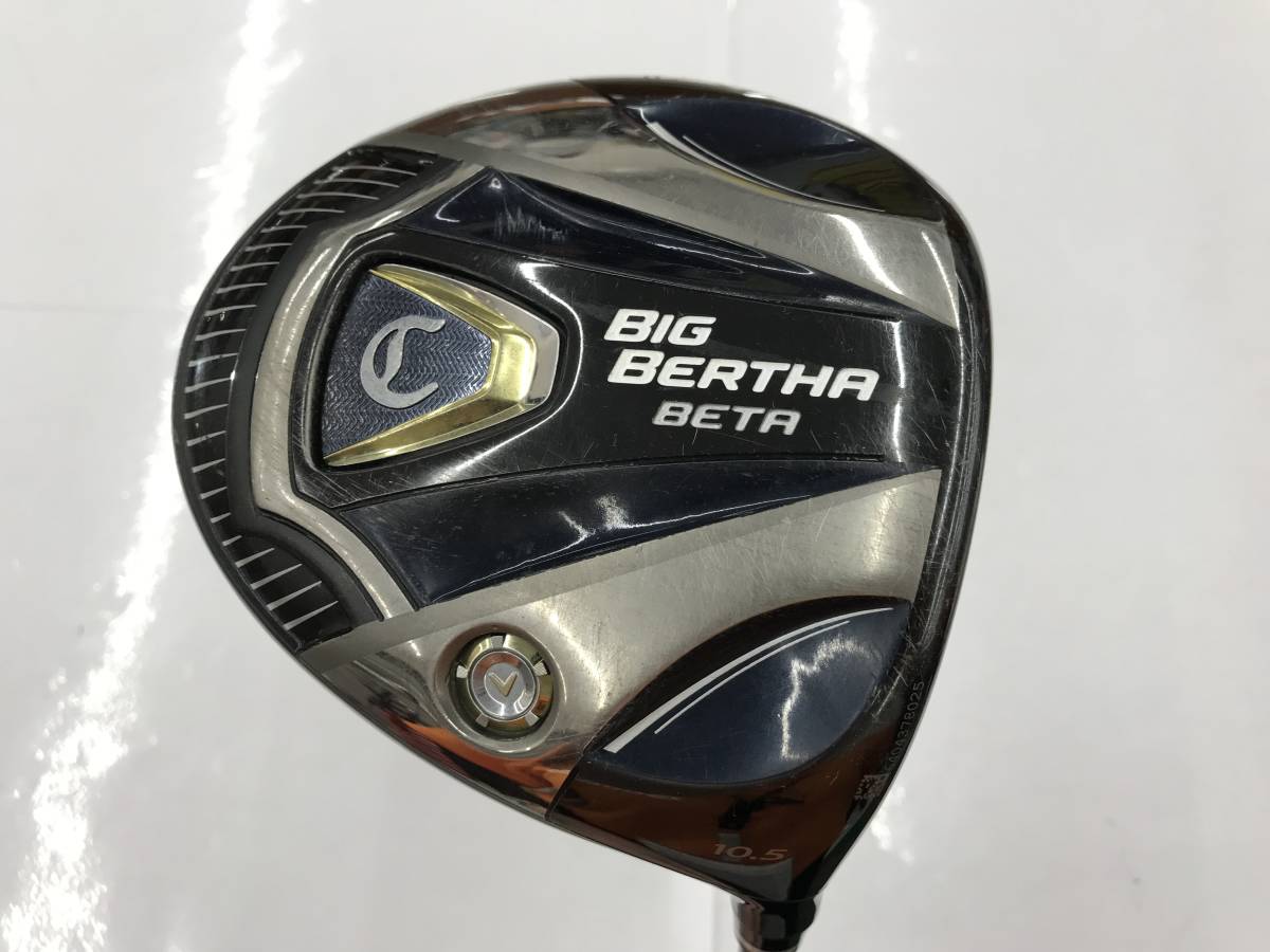 1W　キャロウェイ　BIG BERTHA BETA 10.5度　flex:SR GP for BIG BERTHA メンズ右　即決価格_画像1