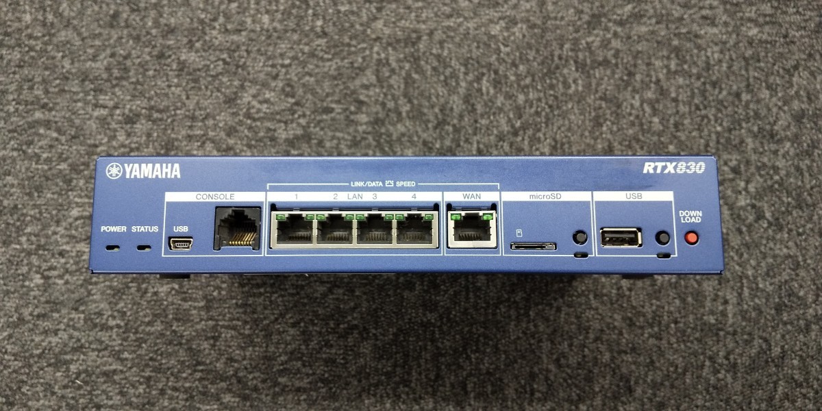 RTX830 ヤマハ ギガ アクセスVPNルーター | contifarma.pe