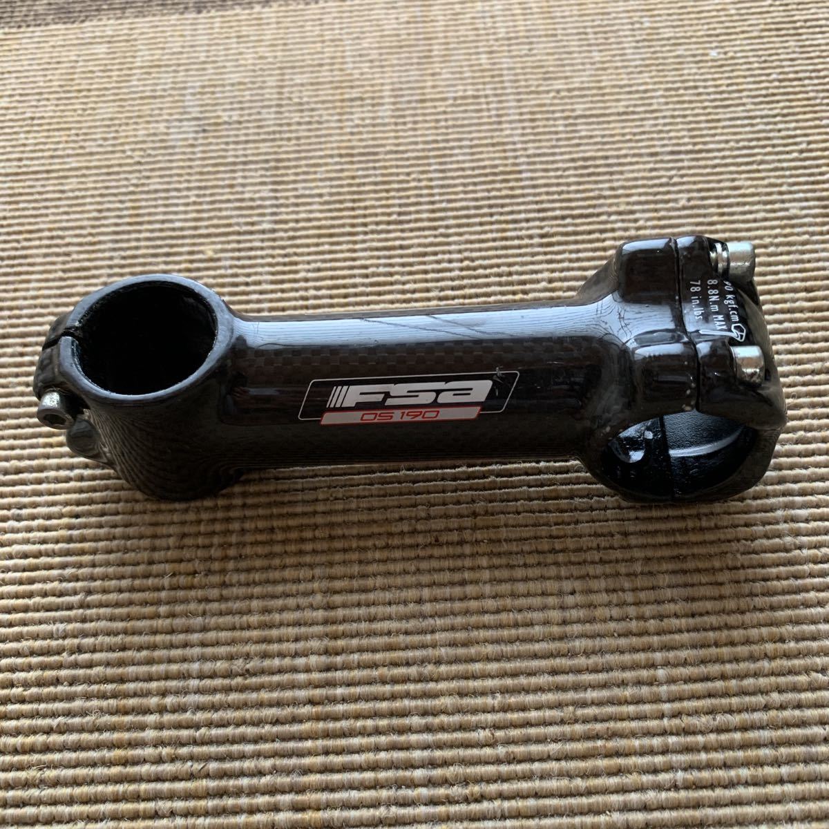 春夏新作モデル 110mm OS190 ☆FSA カーボンラッピングステム AL6061 ロードバイク 3D 100mm~ 春夏新作モデル 110mm OS190 ☆FSA カーボンラッピングステム AL6061 ロードバイク 3D 100mm~