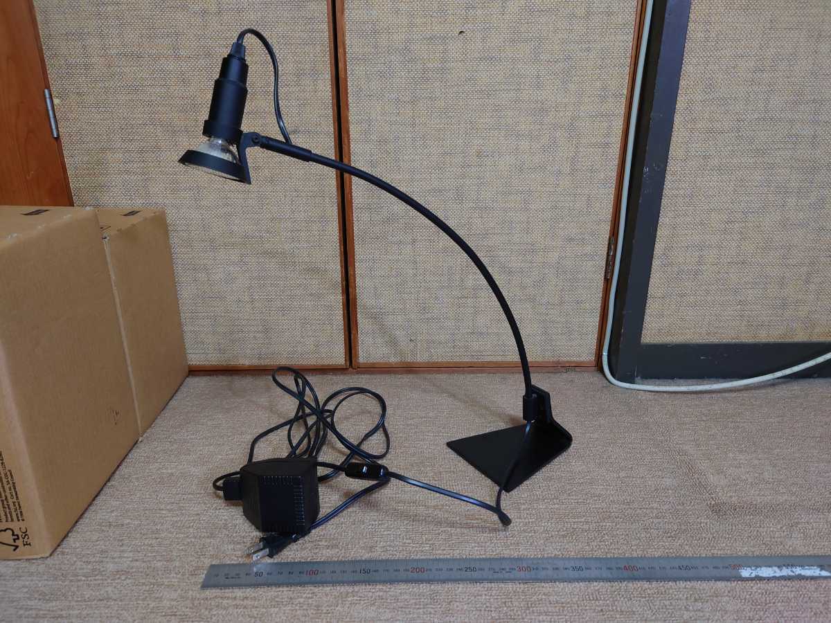 京都発 保管品 ComeLit コメリット製 スタンドライト レトロスタイリッシュ ブラック ワンオーナー 机 フロア テーブル ディスク