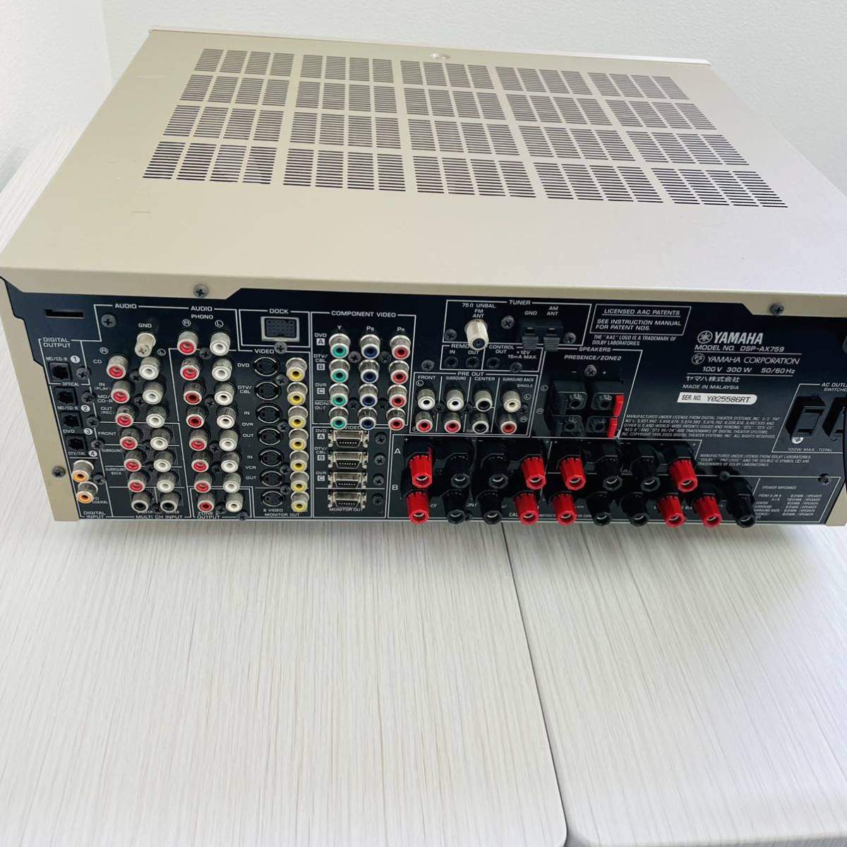 Yahoo!オークション - 動作確認済 ホームシアター AVアンプ Yahoo!オークション - 動作確認済 ホームシアター AVアンプ