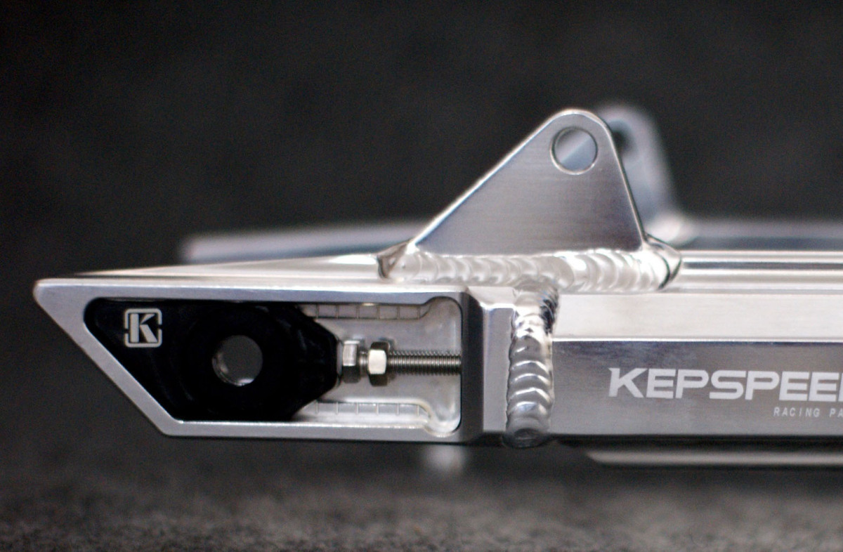 KEPSPEED製 スーパーカブ用 アルミスイングアーム typeKT(+10cm