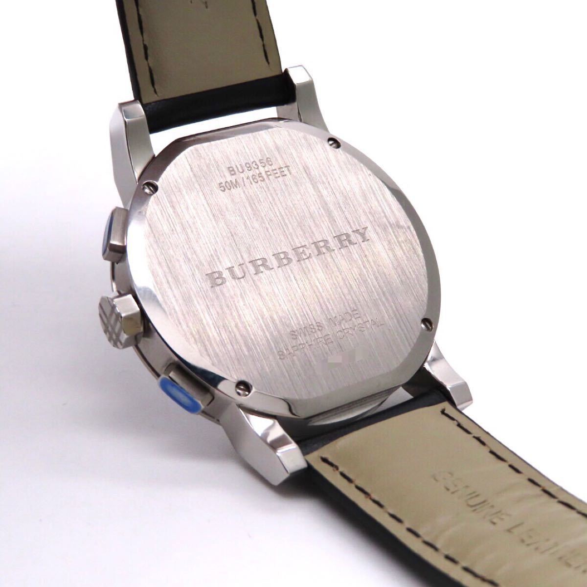 未使用 BURBERRY バーバリー 時計 BU9356 シティ クロノ | www