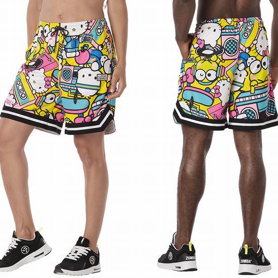 【正規品・新品】XSサイズ★ZUMBA・ズンバ★X Hello Kitty & Friends Printed Shorts_画像1