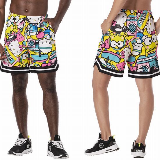 【正規品・新品】XSサイズ★ZUMBA・ズンバ★X Hello Kitty & Friends Printed Shorts_画像2