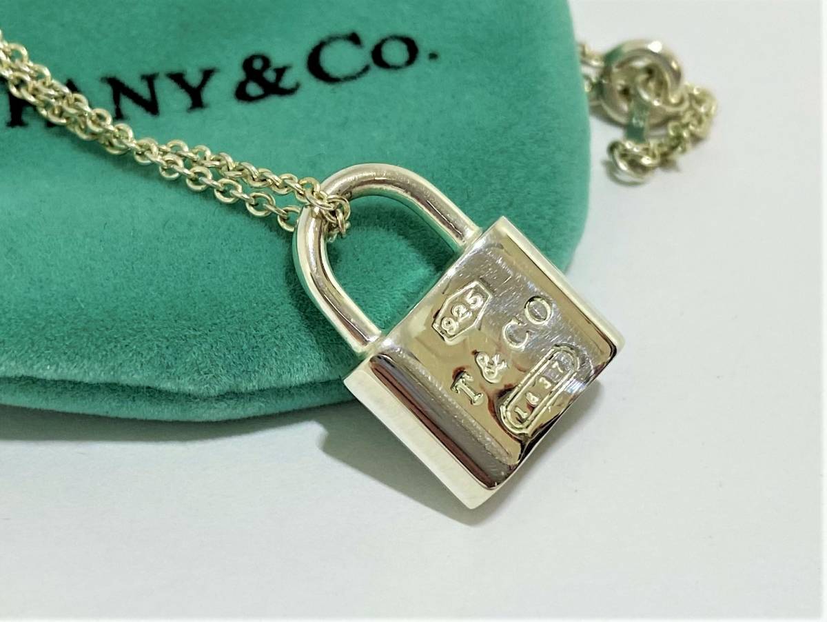 TIFFANY&Co. 】 ティファニー ネックレス カデナ 南京錠 モチーフ