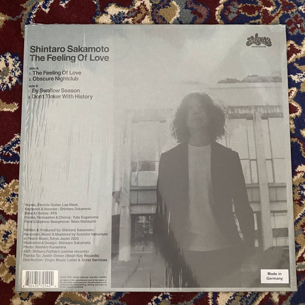 RSD限定盤】坂本慎太郎/ The Feeling Of Love 好きっていう気持ち