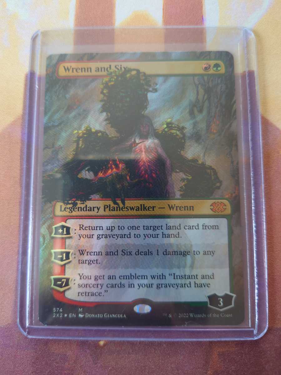 MTG レンと六番 Wrenn and Six テクスチャー・フォイル 英語 1枚