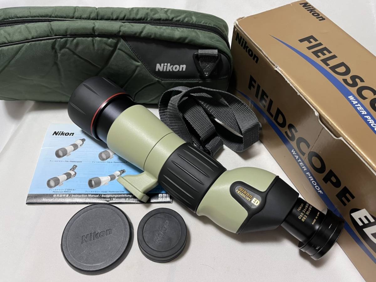 ☆希少品☆ニコン NIKON FIELDSCOPE ED III D=60 P ☆元箱付き☆ #5372
