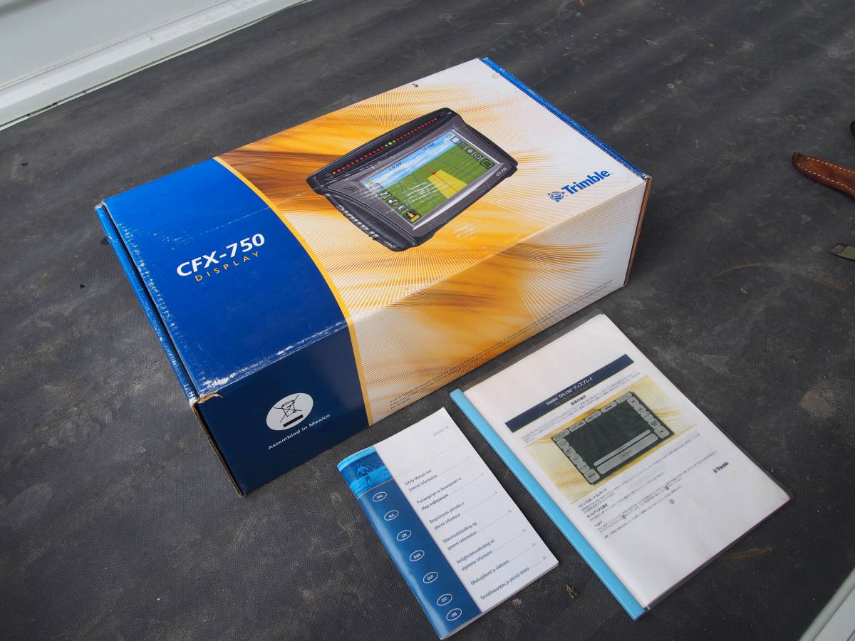 トラクター用GPS ニコントリンプル Trimble CFX-750 GPSガイダンス トラクター用GPS ニコントリンプル Trimble CFX-750 GPSガイダンス