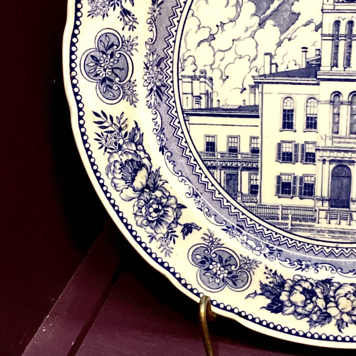 ★WEDGWOOD/ウェッジウッド/イギリス製/SHEFFELD HALL/1859-1931/YALE/アンティーク/④_画像7