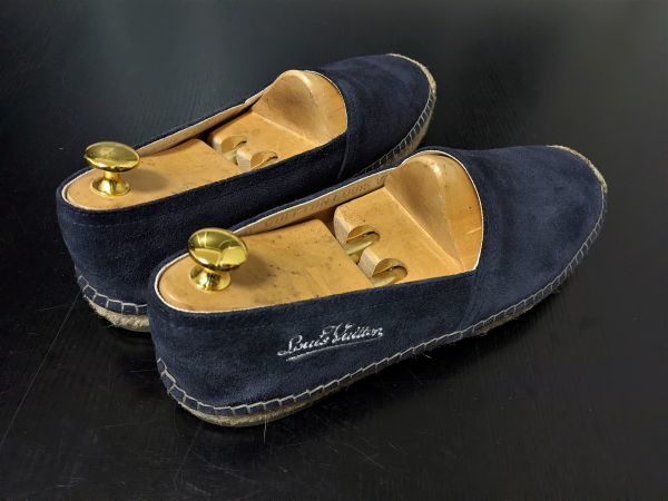 使用回数少 ルイヴィトン 9 LOUIS VUITTON ♯CL1116 青 サマースエード