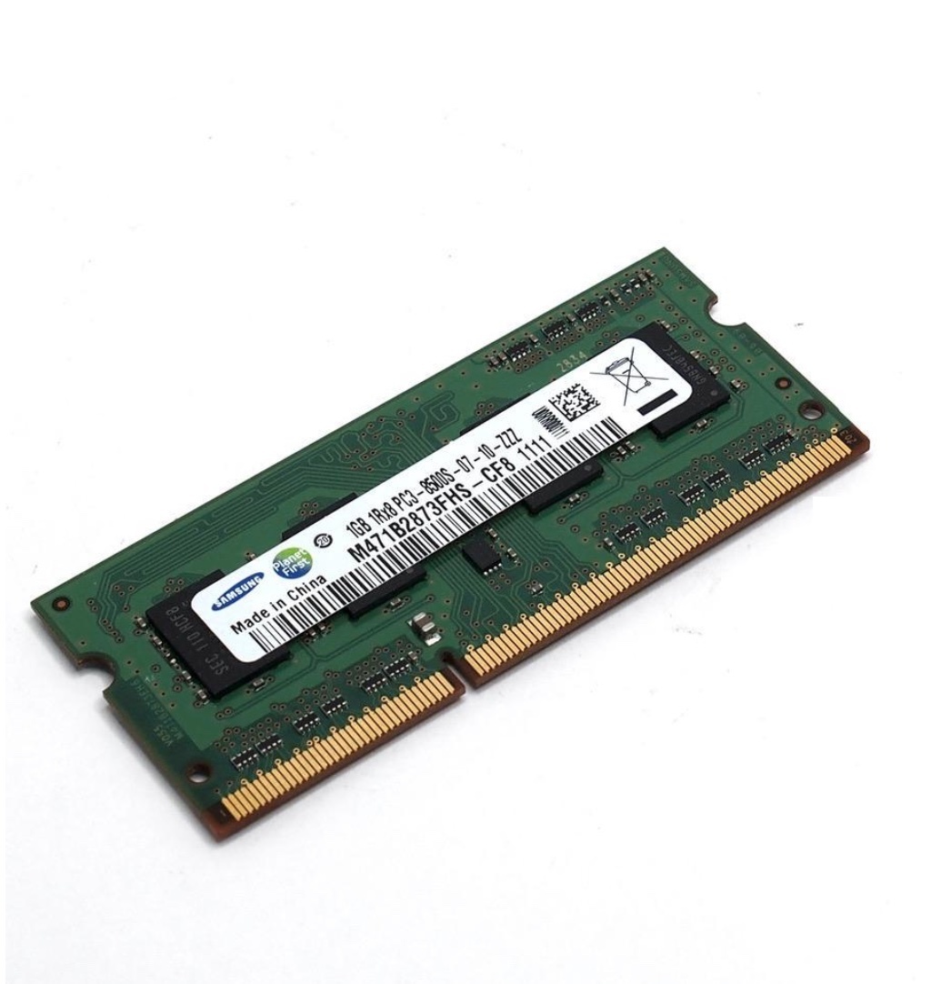 送料84円 Samsung ノート用メモリ 1GB PC3-8500-07-10 DDR3-1066 1枚_画像1