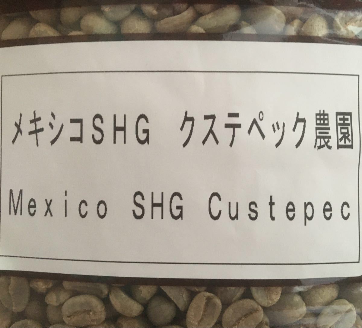 kcm様専用です！こだわりコーヒー豆　メキシコSHG 500g 中深煎り　自家焙煎珈琲クステペック農園　Qグレード アイスコーヒー