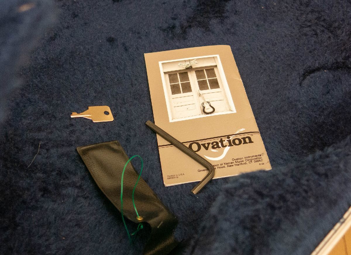 送料込!貴重!】名器!貴重な日本製 OVATION Pinnacle 3862 オベーション