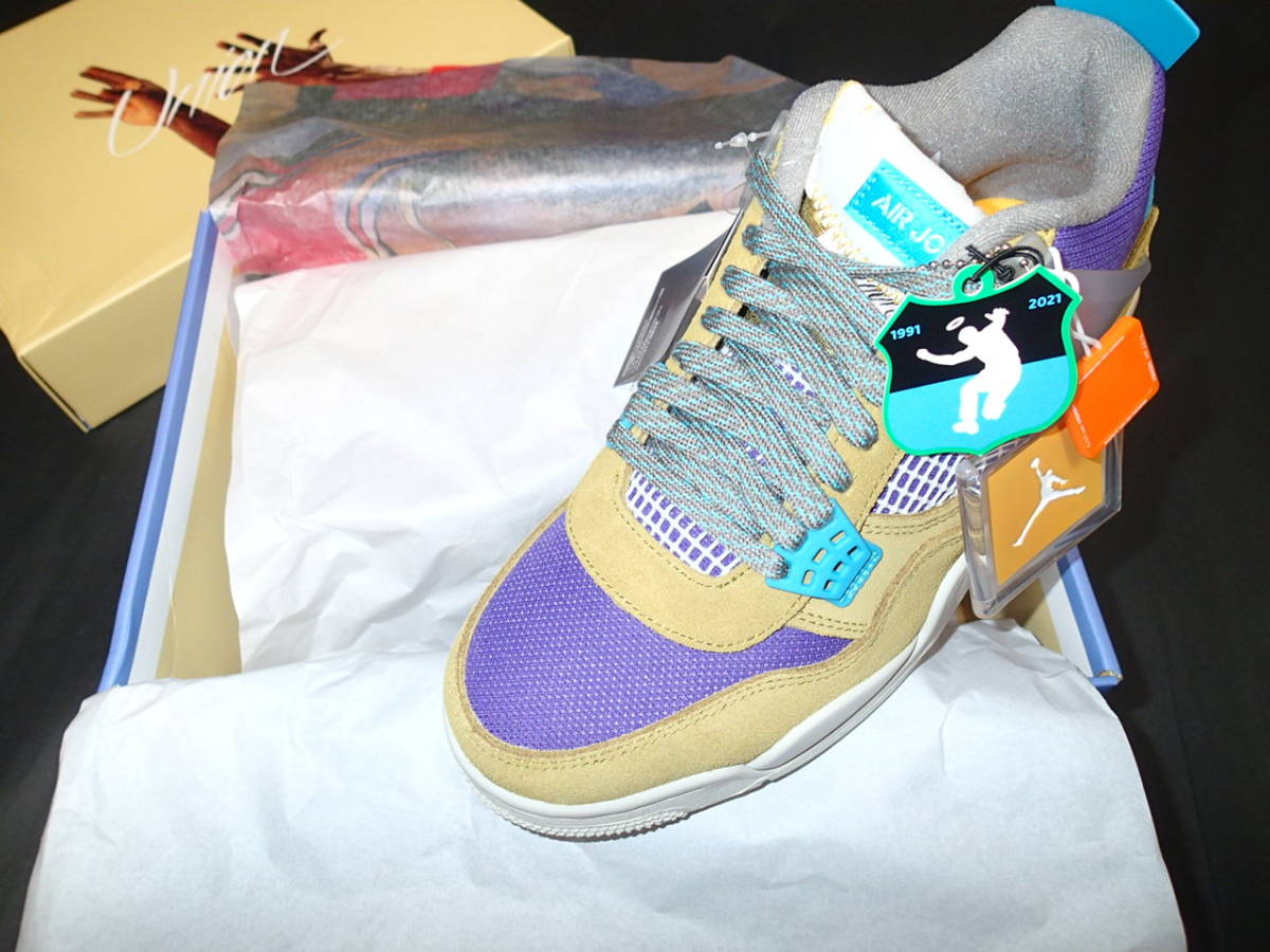 NIKE × UNION AIR JORDAN 4 RETRO SP Desert Moss デザートモス ナイキ