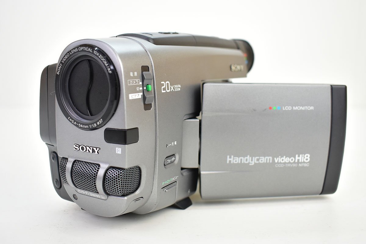 Yahoo!オークション - SONY CCD-TRV90 Handycam ビデオカメラ Yahoo!オークション - SONY CCD-TRV90 Handycam ビデオカメラ