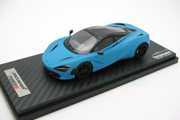テクノモデル 1/43 マクラーレン 720S 2017 ベイビー ブルー マット 49台限定 Tecnomodel 1:43 McLaren 720S Baby Blue Matt T43-EX08C_画像1