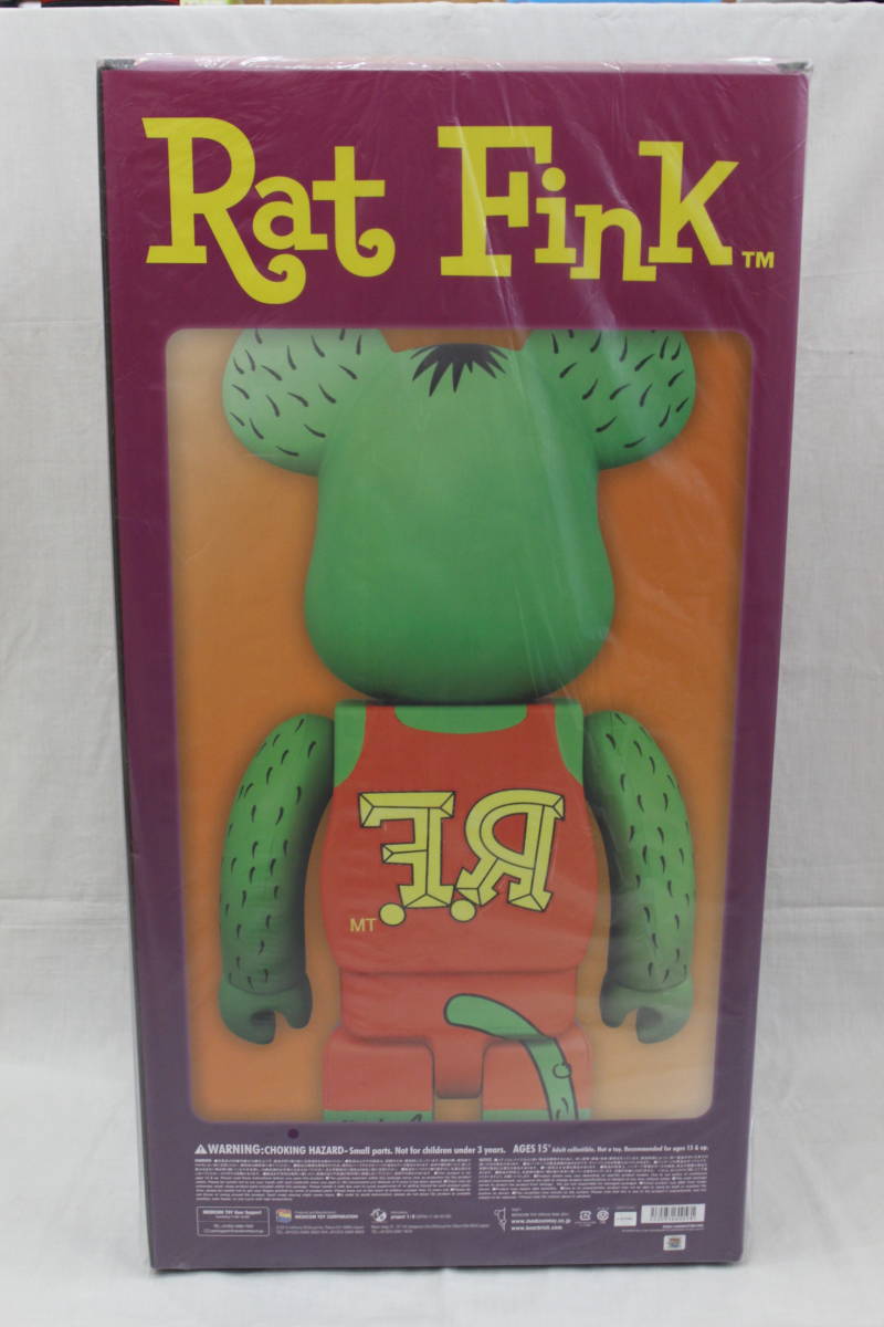 けいたしま ヤフオク! - BE@RBRICK RAT FINK(TM) 1000% MEDICOM TOY