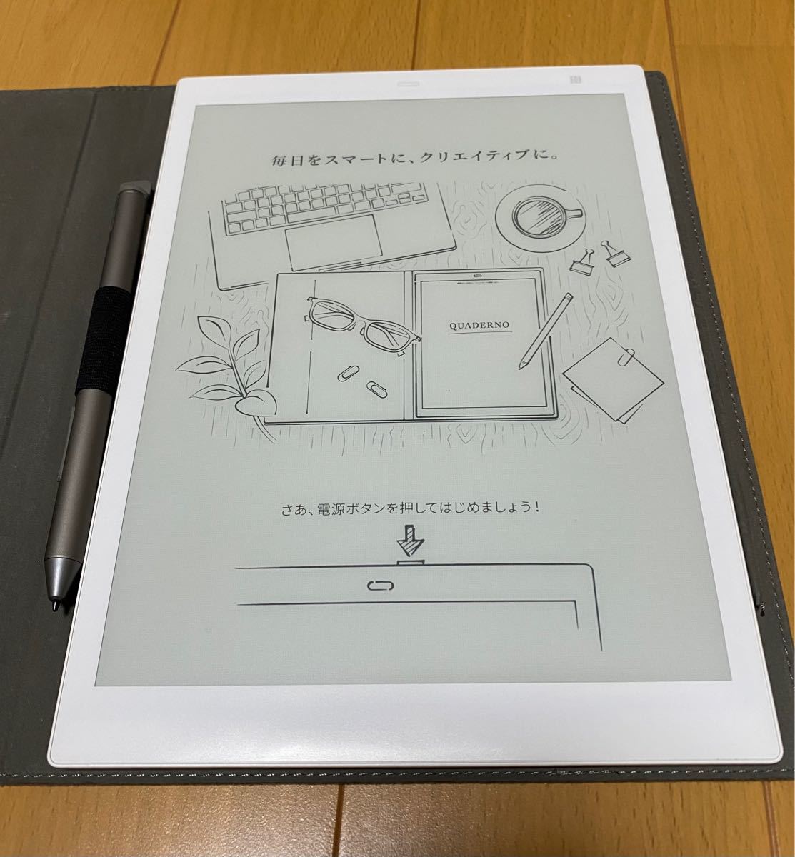 富士通 10.3型フレキシブル電子ペーパー QUADERNO A5サイズ / FMV
