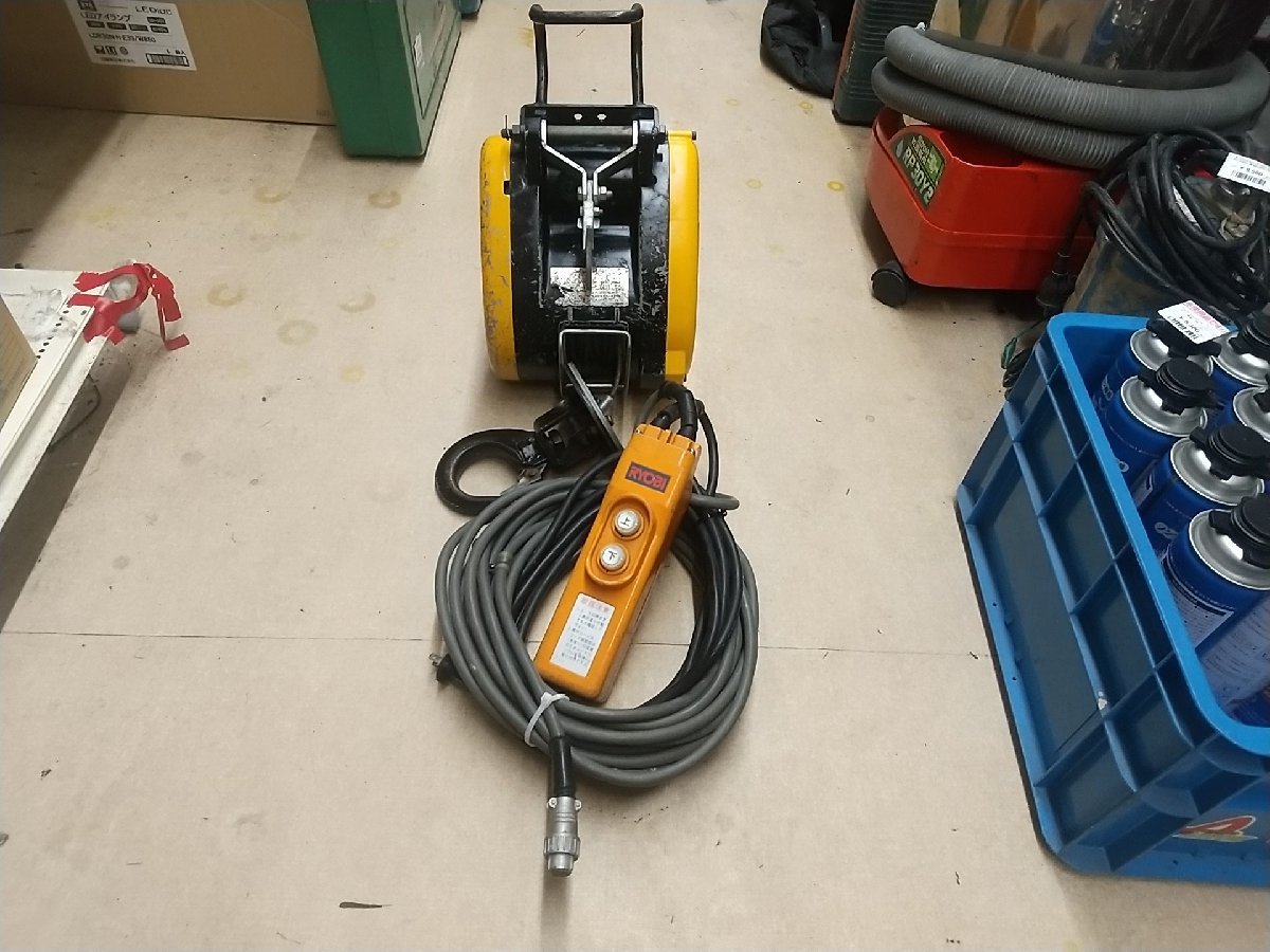 品】リョービ 電気ウインチ WI-125 IT8UUY0OO8QG | contifarma.pe