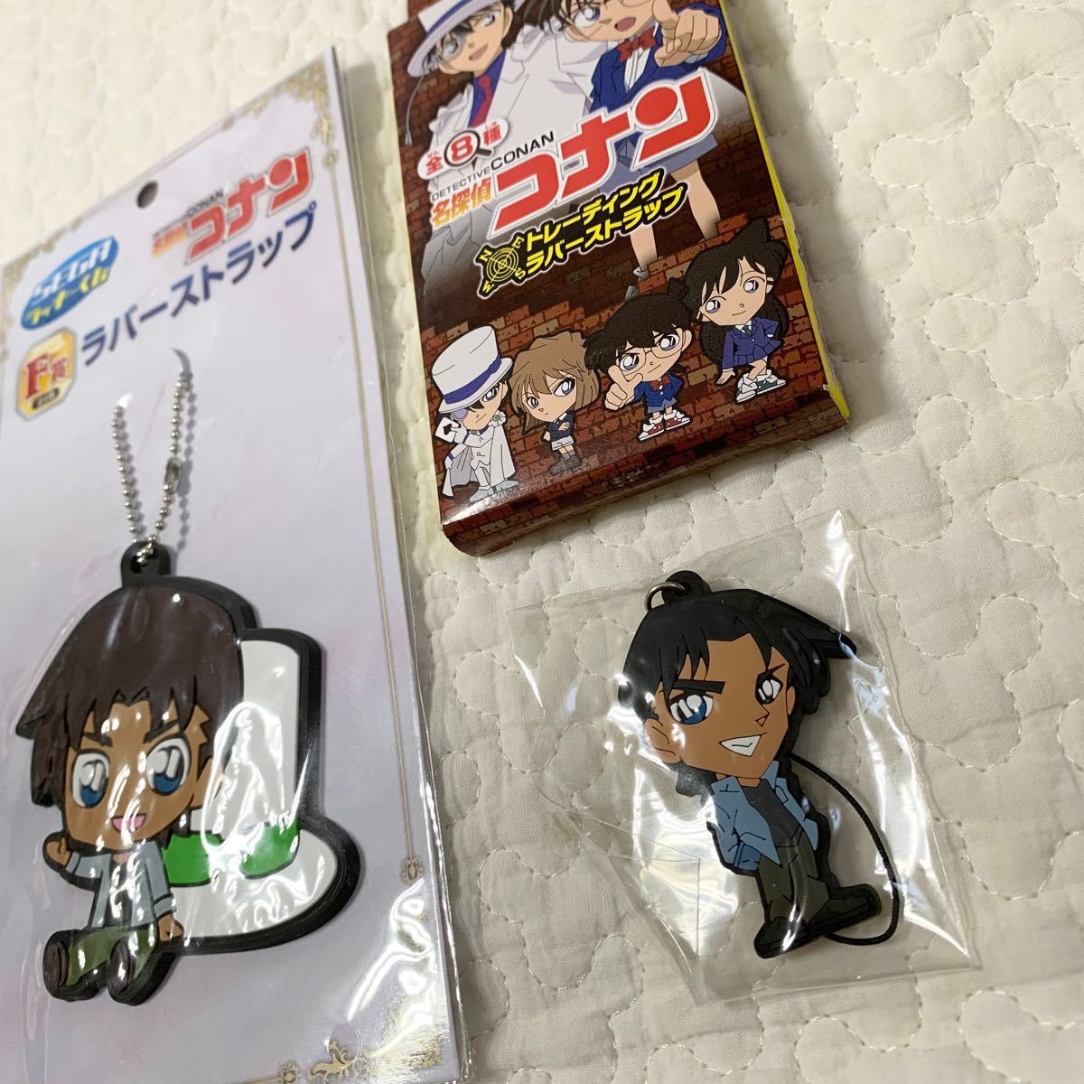 名探偵コナン 服部平次 ラバーストラップ 2個セット まとめ売り