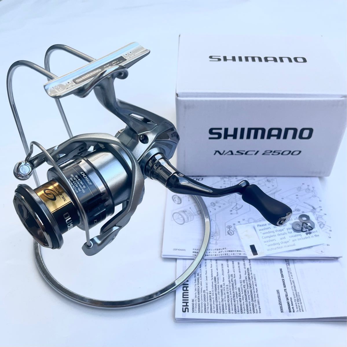 【新品・未使用】シマノ 21 ナスキー 2500 （フィッシング　スピニングリール　SHIMANO NASCI）