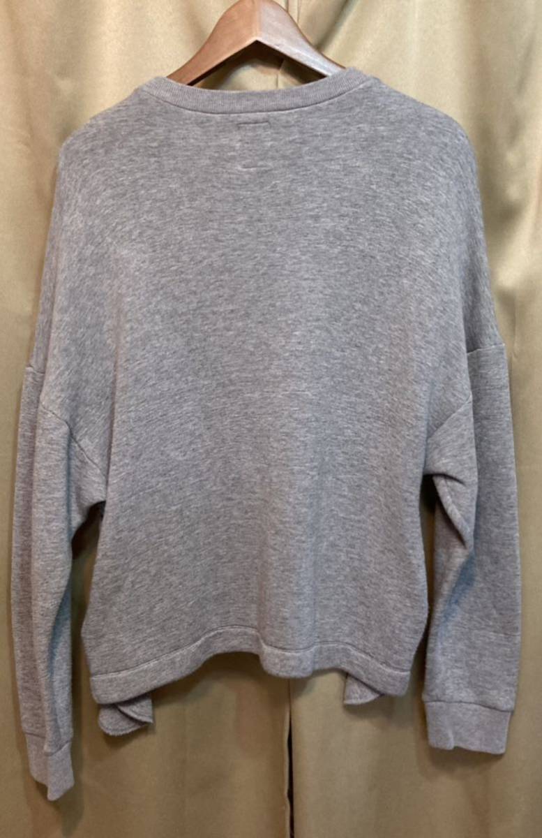 MARKA マーカ オーバーサイズ　スウェット　BIG CREW NECK MRK-M15A-33CS01C サイズ1 グレー_画像2