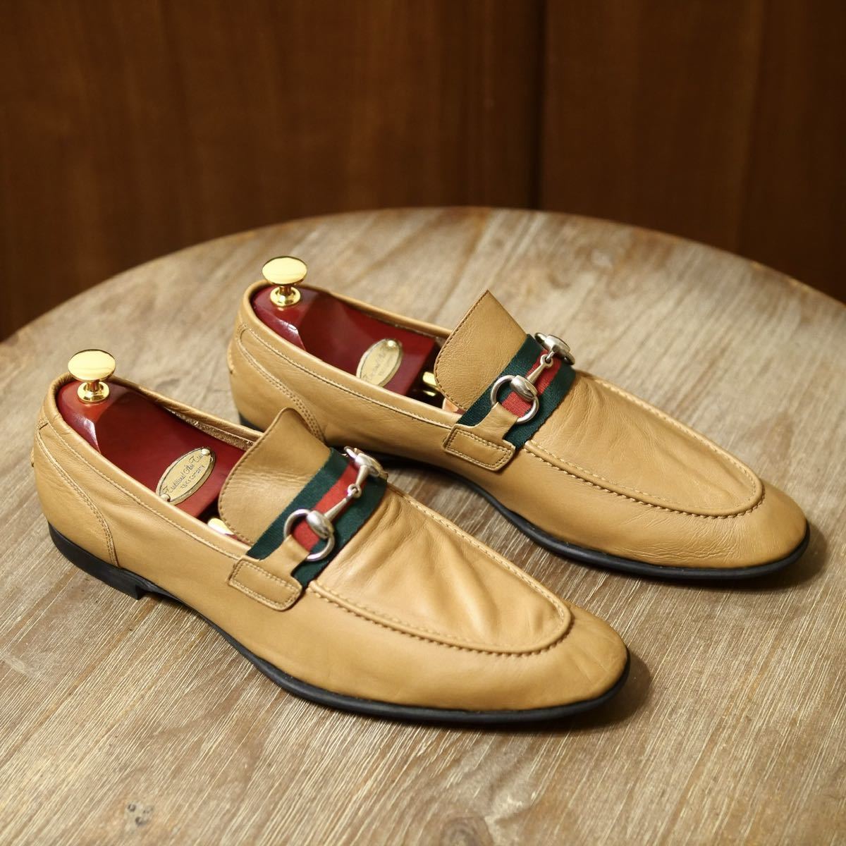 極美品】GUCCI ホースビットローファー 42.5 シェリーライン | www