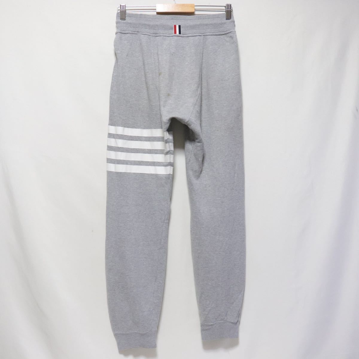 希少【thom browne】トリコロール/ロゴ スウェットパンツ/トムブラウン