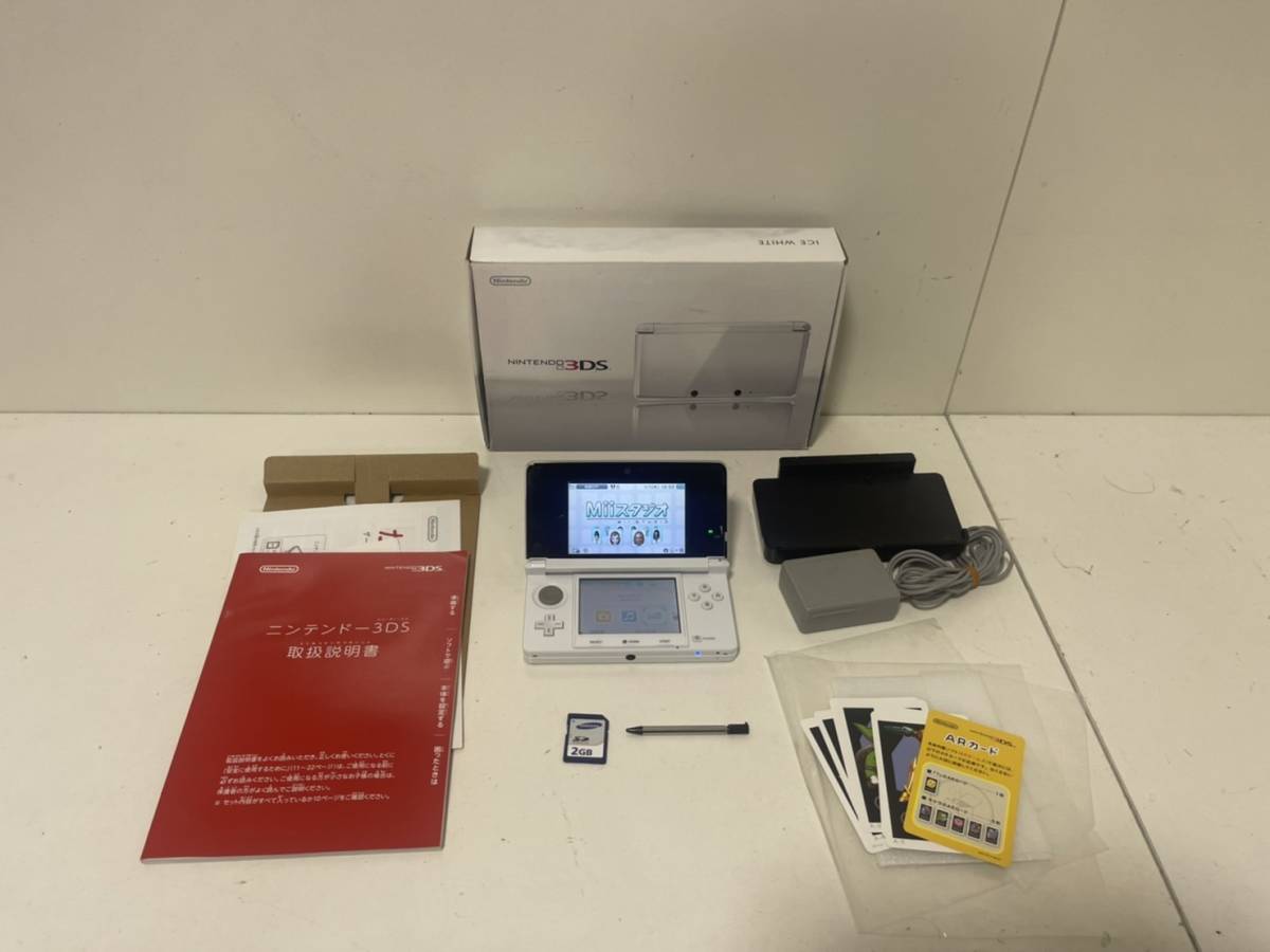 รายละเอียดสินค้าของ【完品】【任天堂3DS アイスホワイト 本体