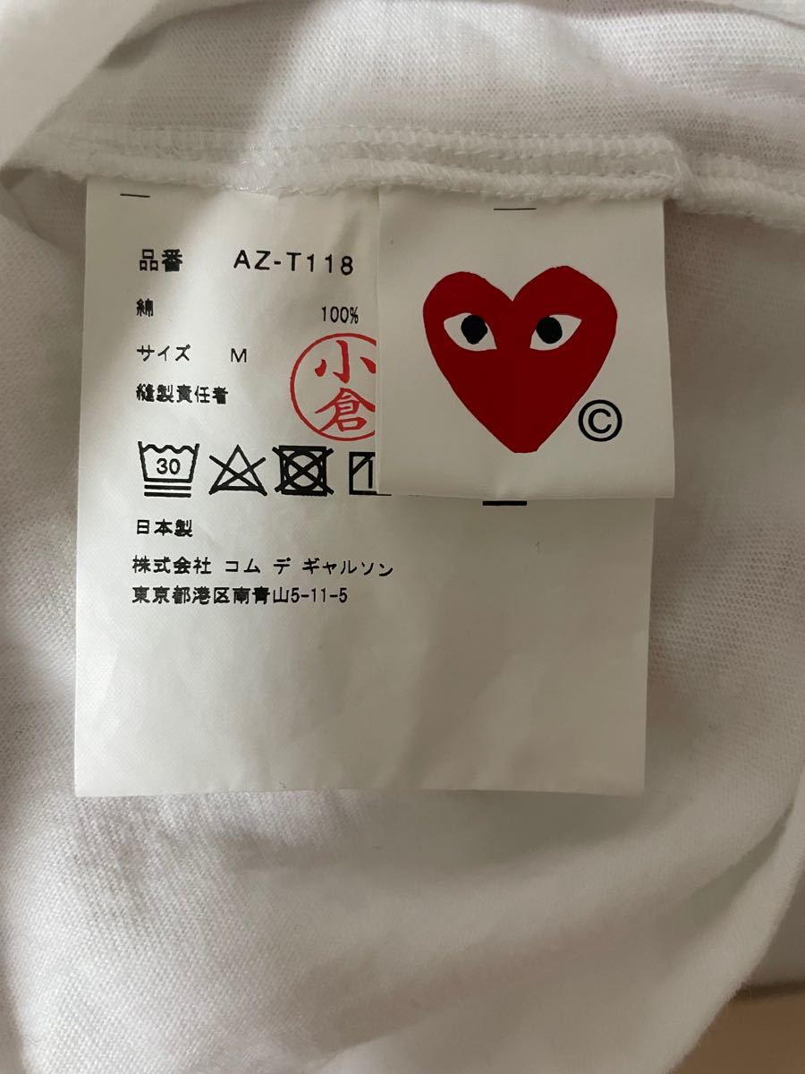 PLAY COMME des GARCONS コムデギャルソン 長袖Tシャツ