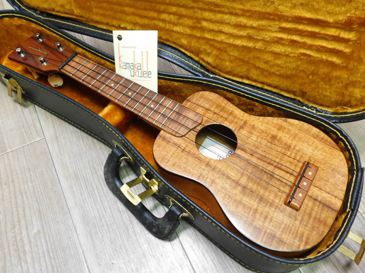 Kamaka Ukulele】カマカ ウクレレ MADE IN HAWAII ホワイトラベル